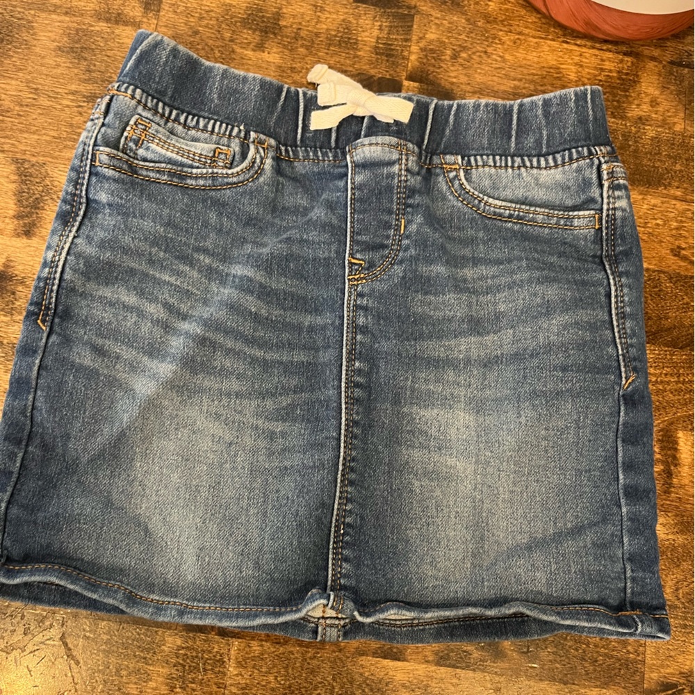 Gap blue Jean skirt girls small